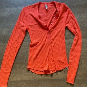 free people long sleeve top